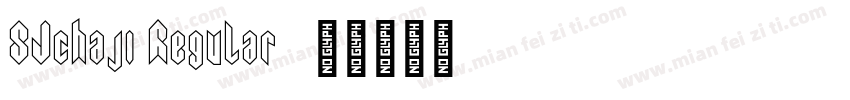 SJchaji Regular字体转换
